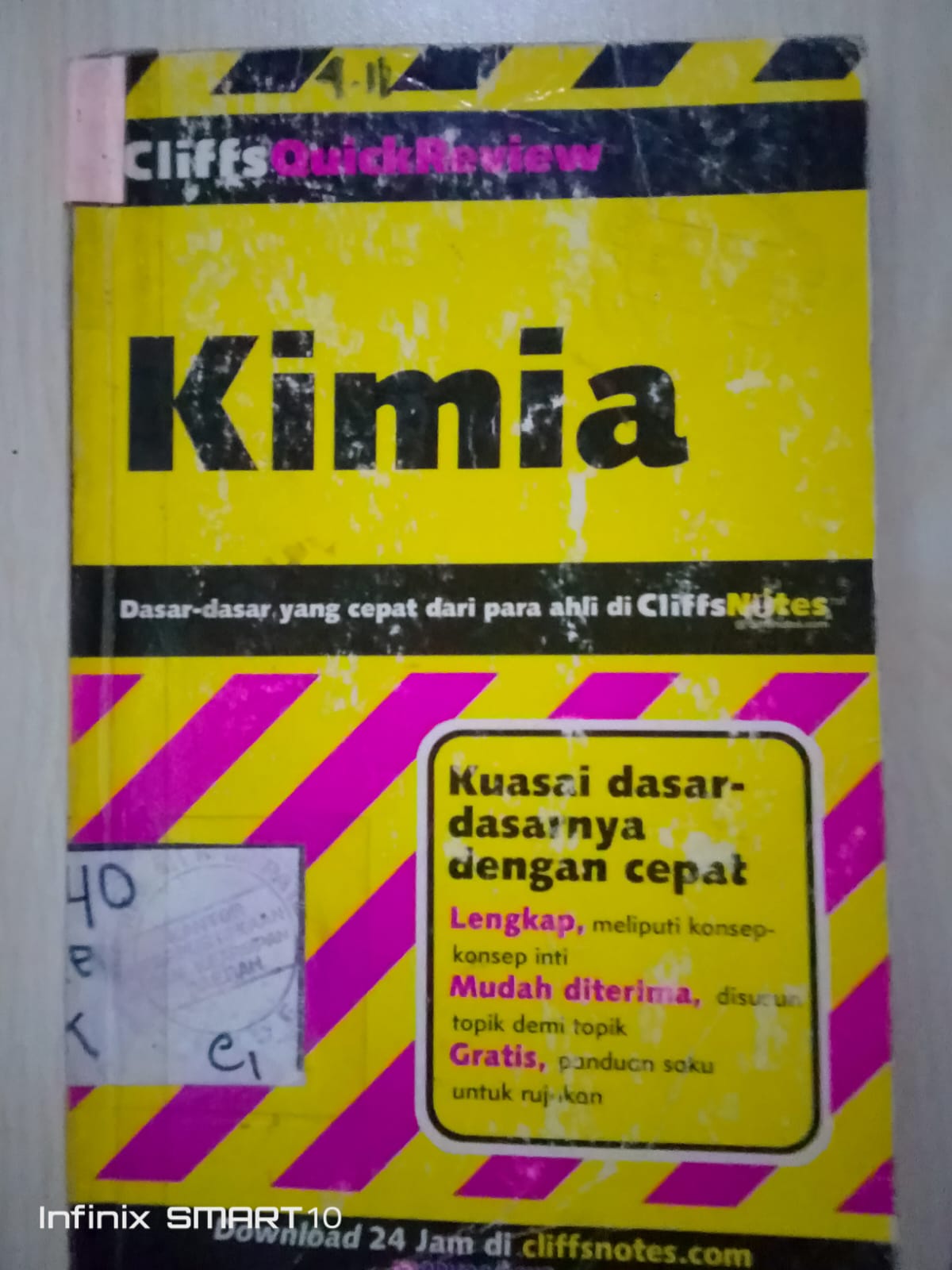 Cover KIMIA;  Harold Nathan