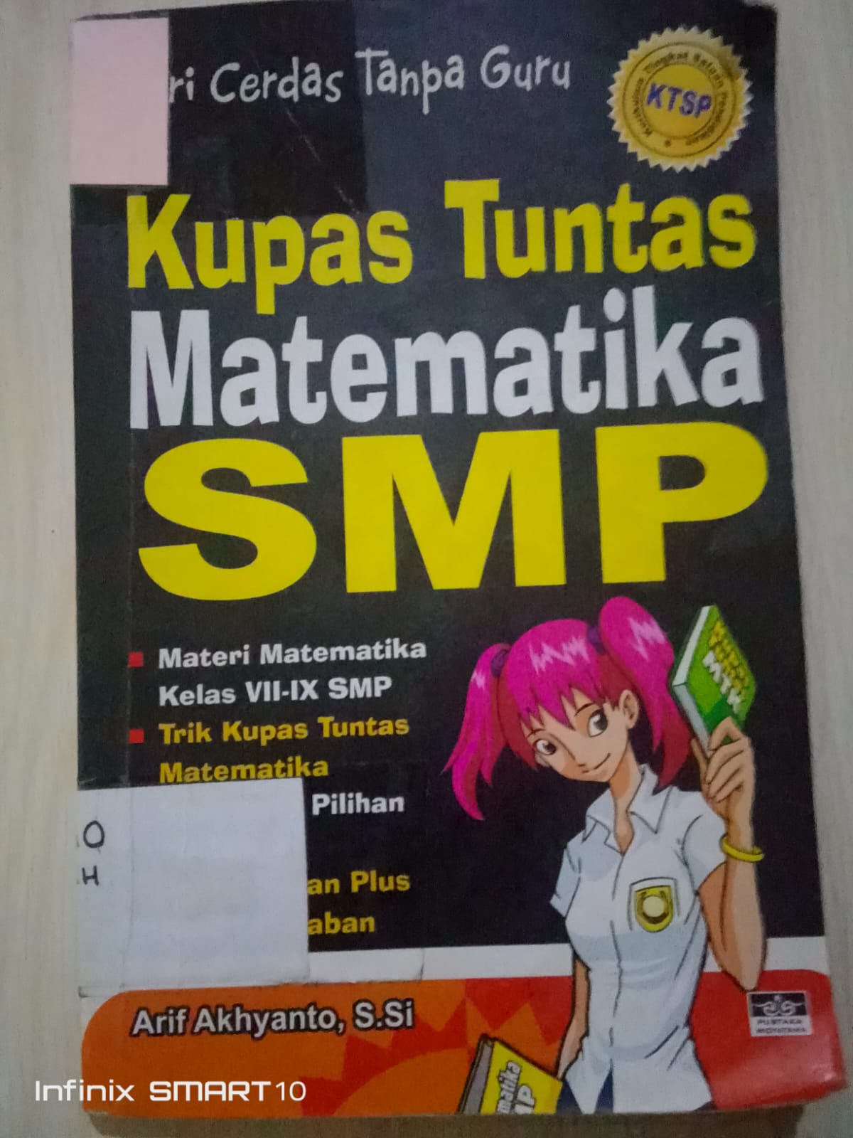 Cover Seri Cerdas Tanpa Guru;  Si.S.Akahyanto Arif