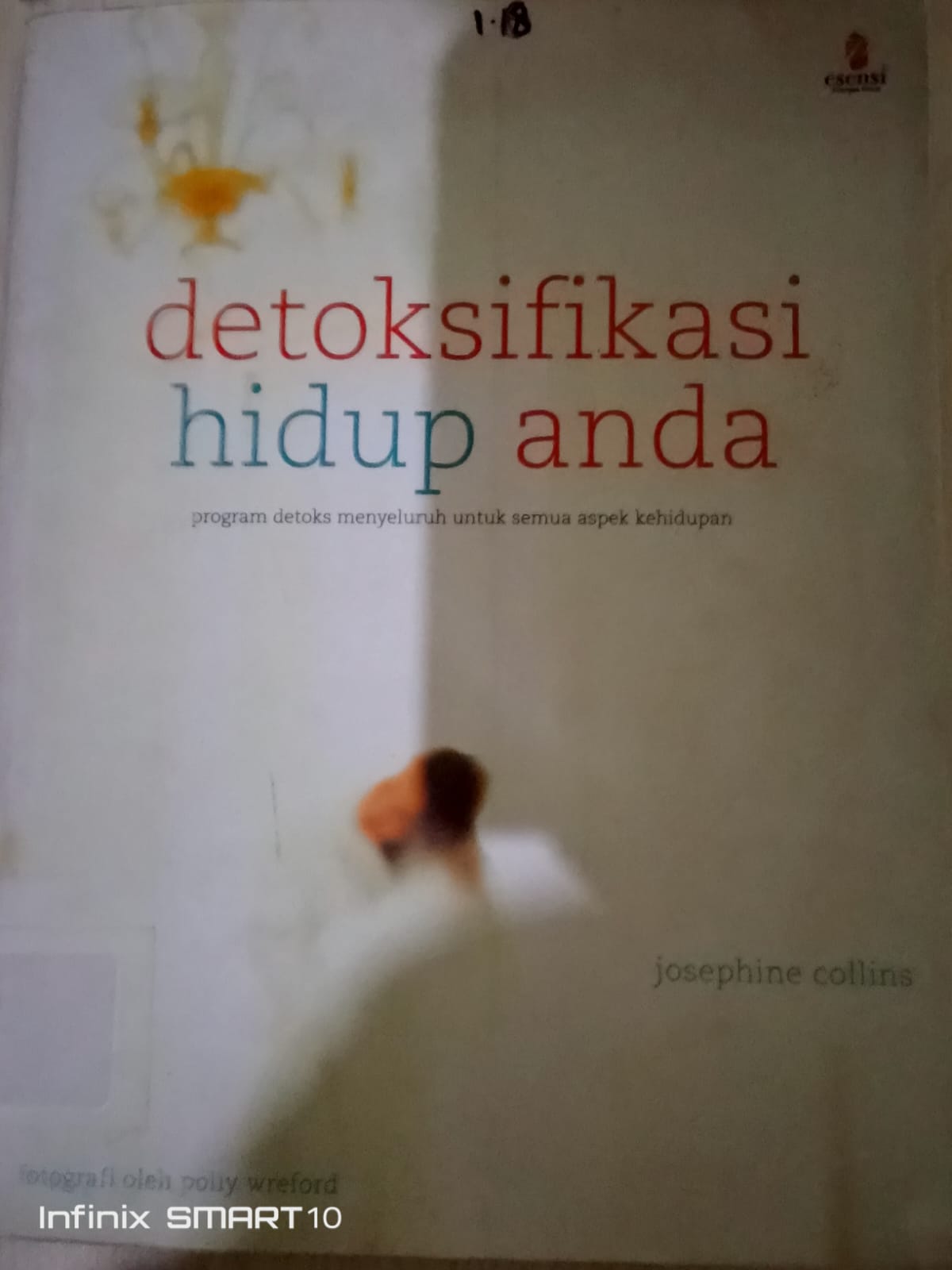 Cover detoksifikasi hidup anda ; Josephine Collins
