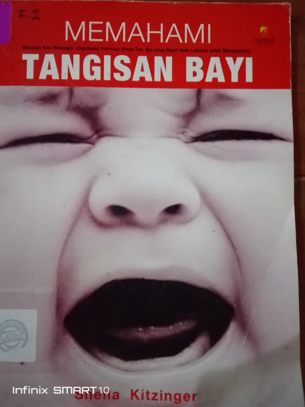 Cover memahami tangisan bayi