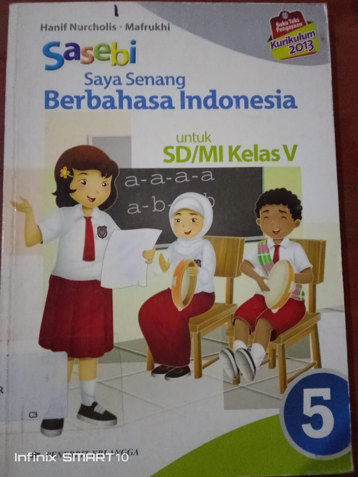 Cover sasebi saya senang berbahsa indonesia ; Hanif Nurcholis
