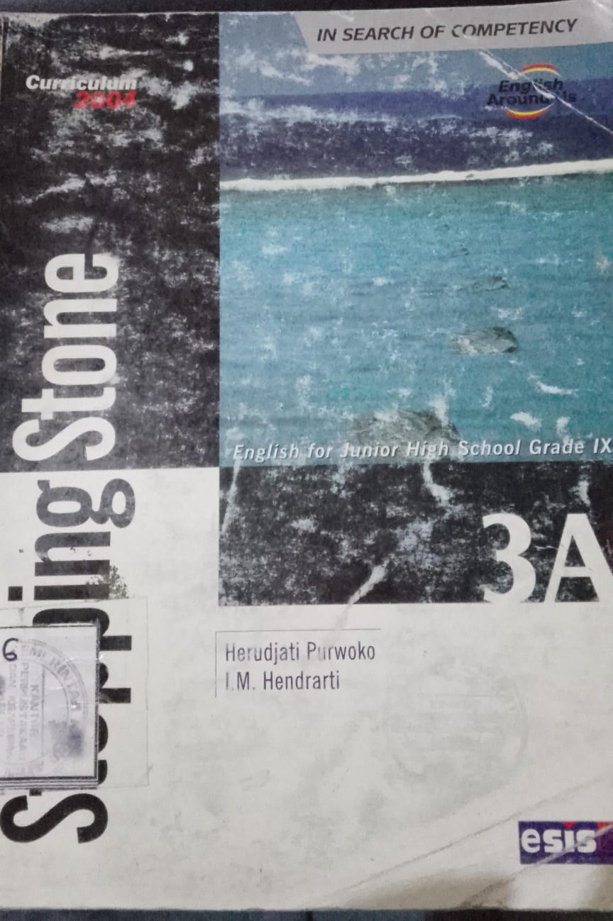 Cover Stepping Stone / Purwoko, Herudjati