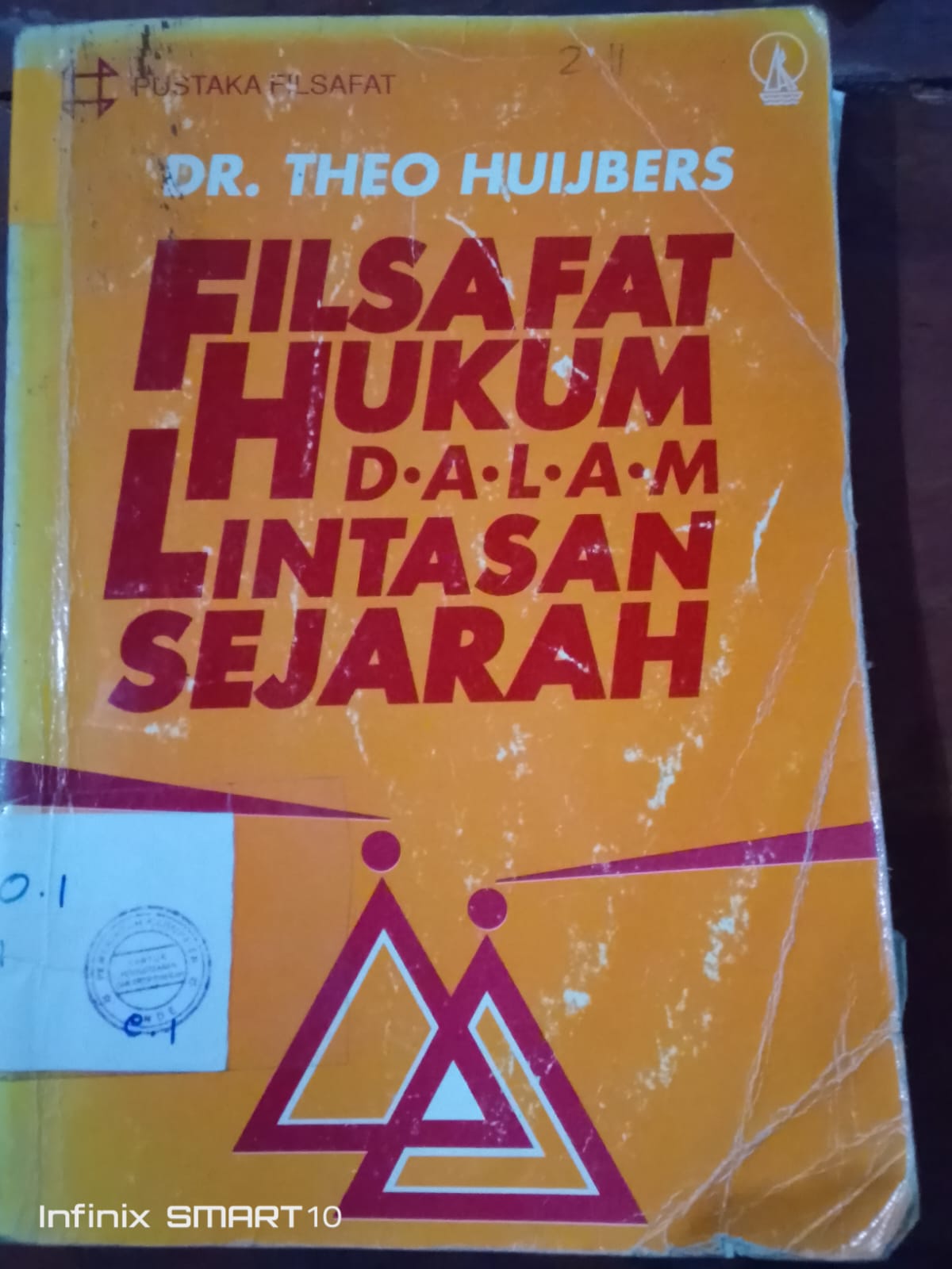 Cover filsafat hukum dalam lintasan