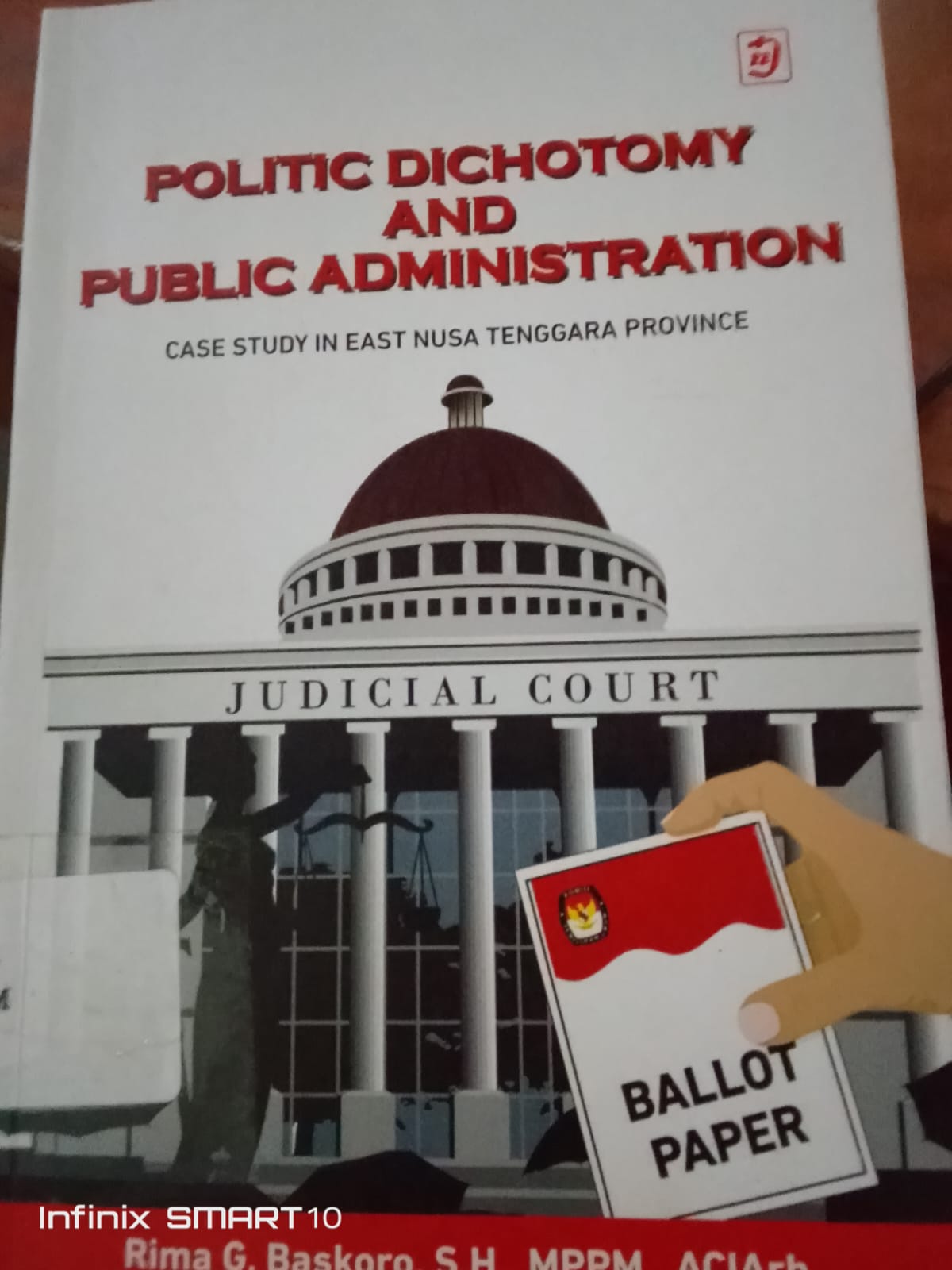 Cover Politic Dichotomy And Public Administration / Baskoro, Rima