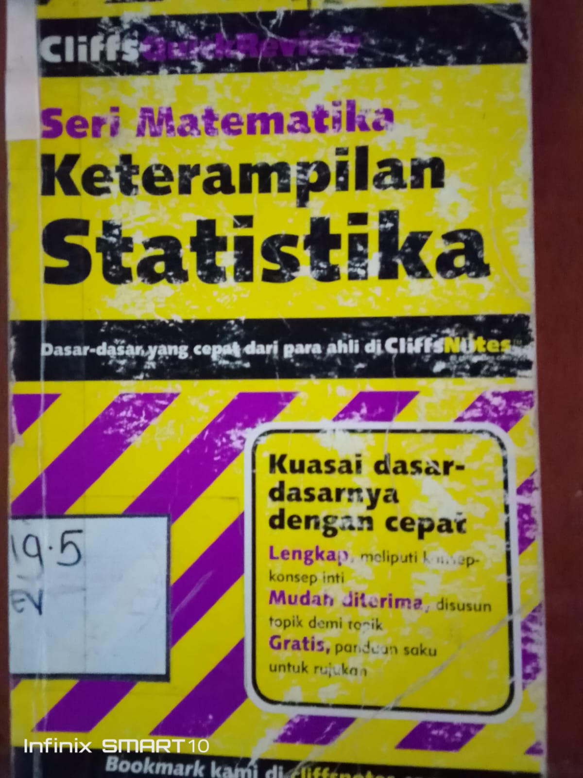 Cover Seri Matematika Statistika :  David H. Voelker, MA