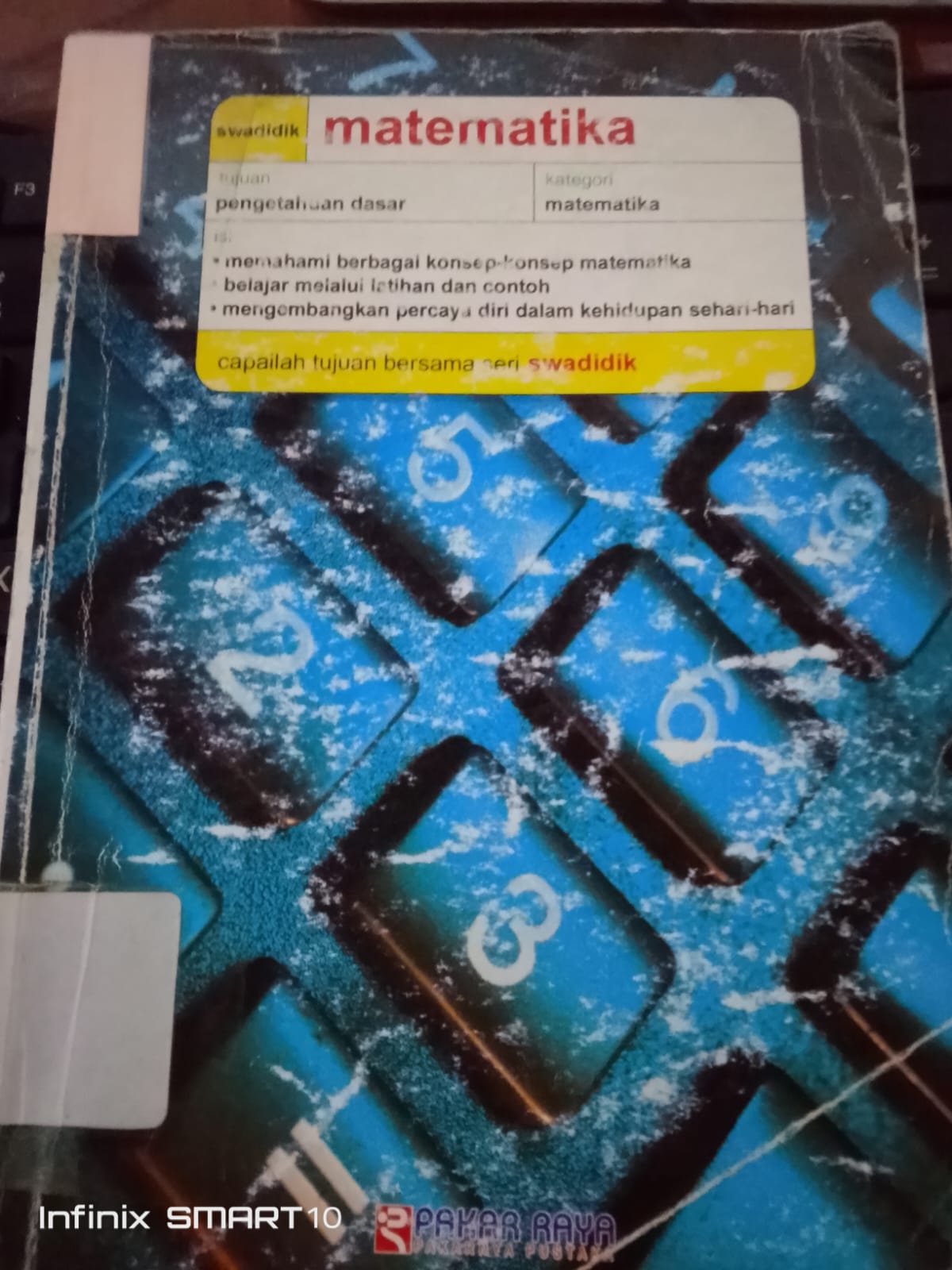 Cover Swadidik Matematika :  Threvor Jhonson