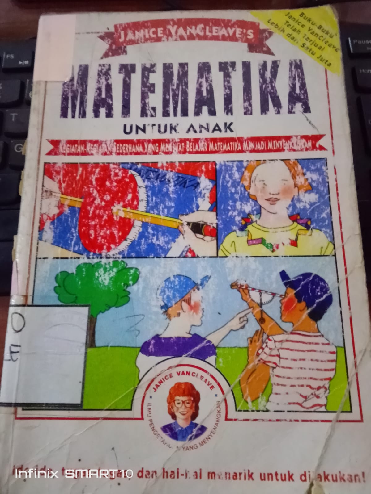 Cover Matematika Untuk Anak : Janice VanCleave