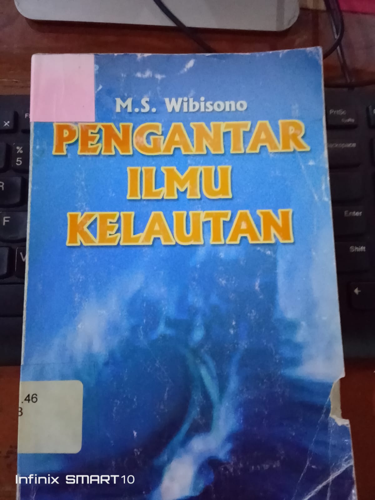 Cover Pengantar Ilmu Kelautan :  M.S.Wibisono