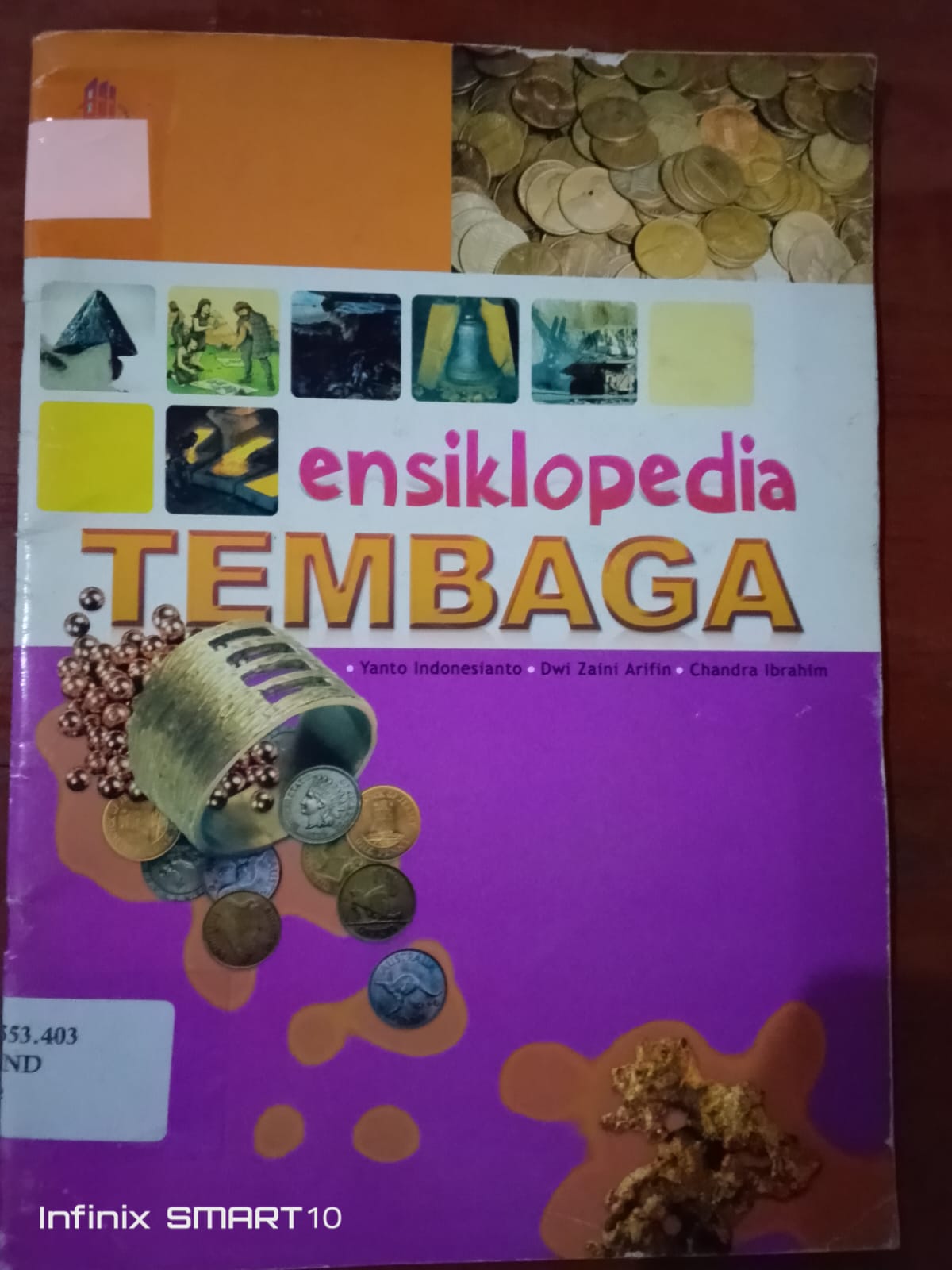Cover Ensiklopedia Tembaga :Yanto Indonesianto