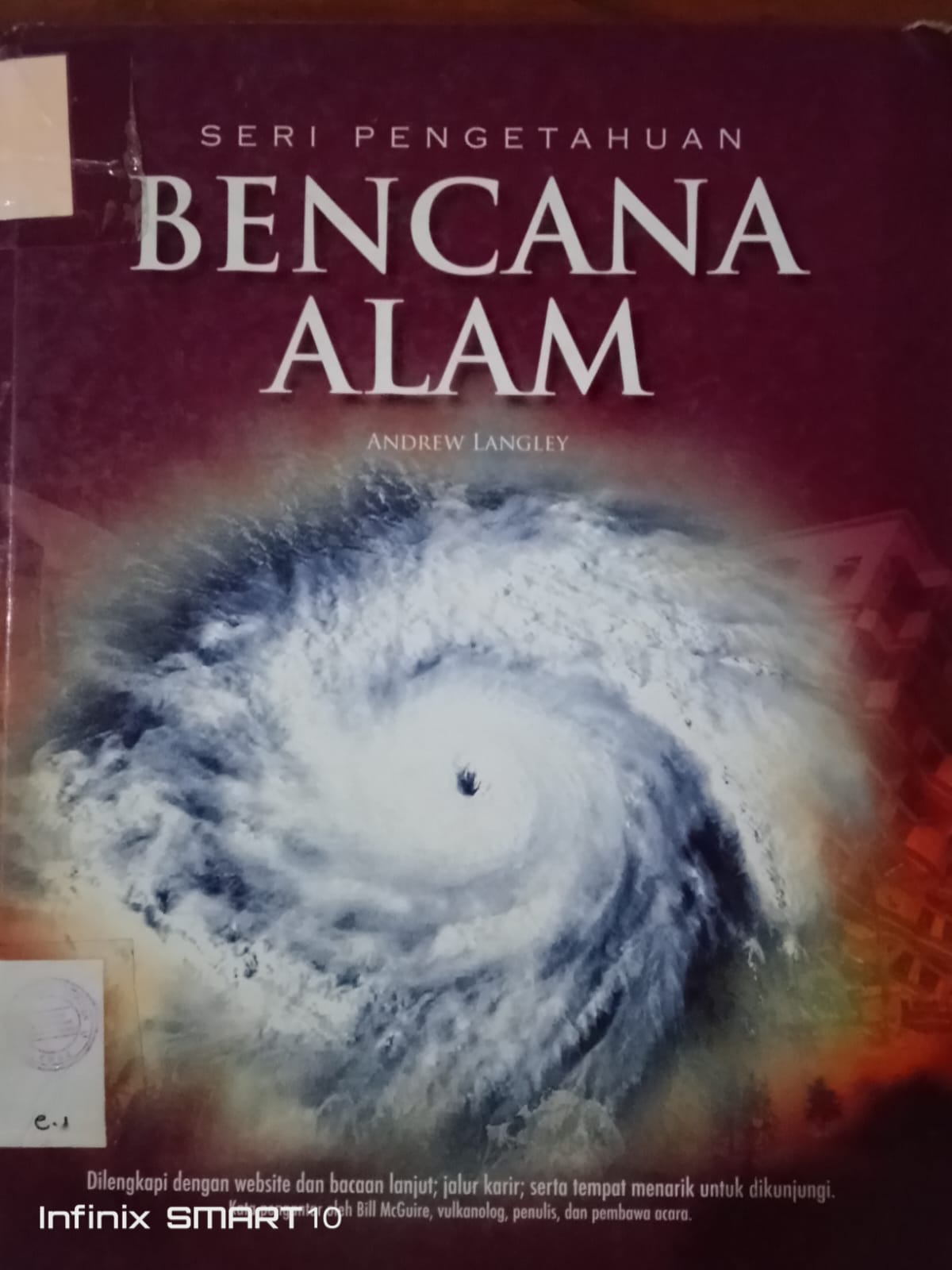 Cover Seri Pengetahuan Bencana Alam: Andrew Langeley