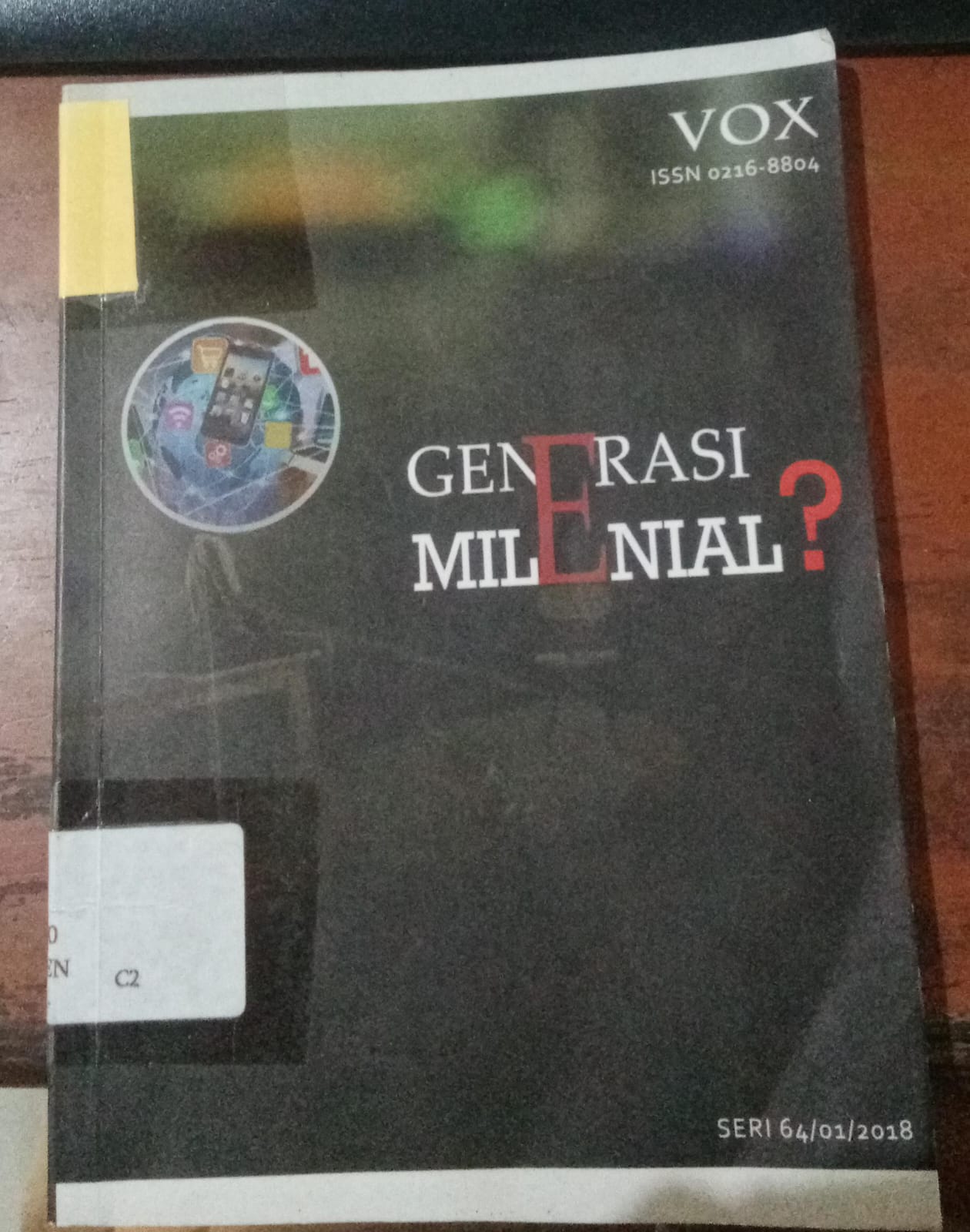 Cover Generasi Milenial