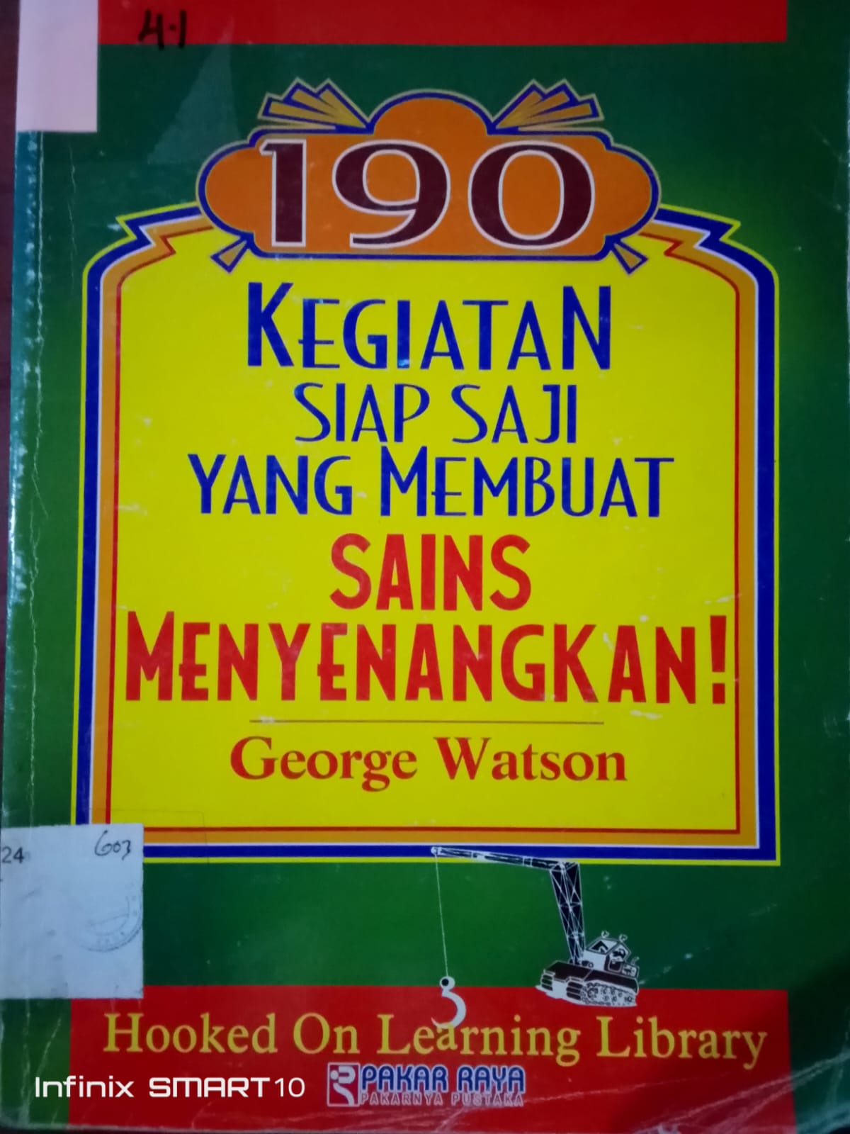 Cover 190 Kegiatan Siap Saji: George Watson