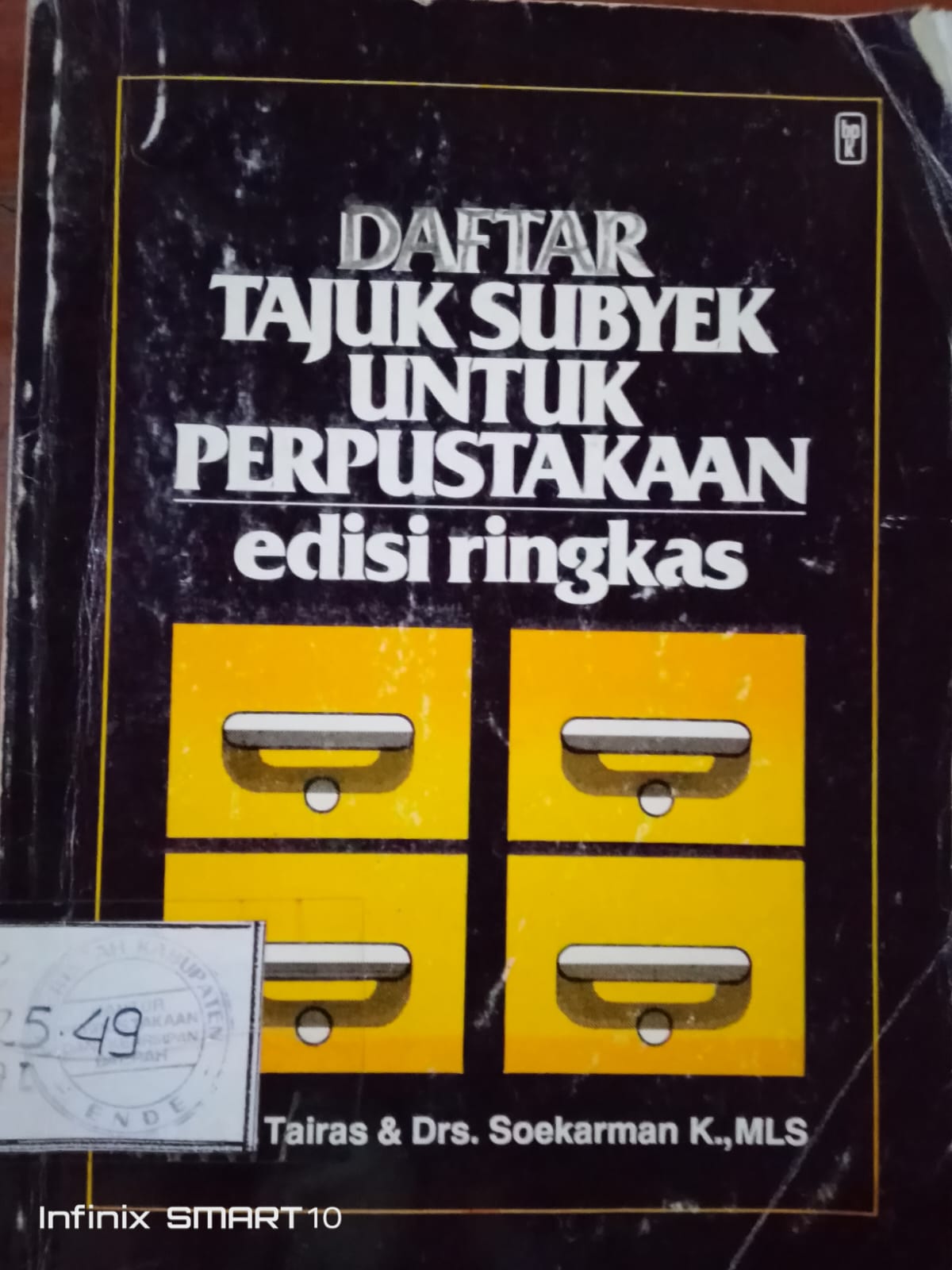 Cover Daftar Sabuk Subjek:J.N.B.Tairs