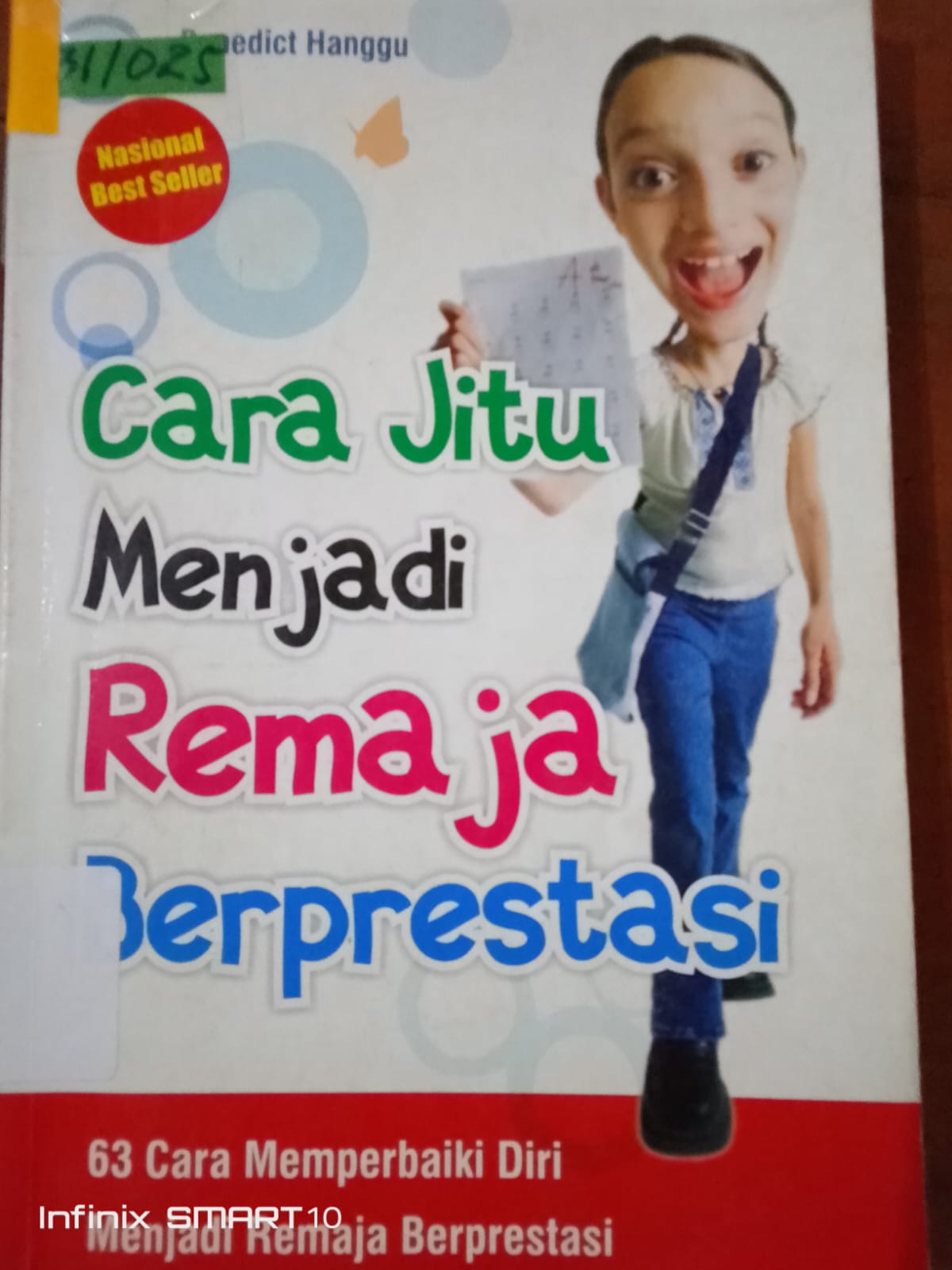 Cover Cara Jitu Menjadi Remaja :Benedict Hanggu