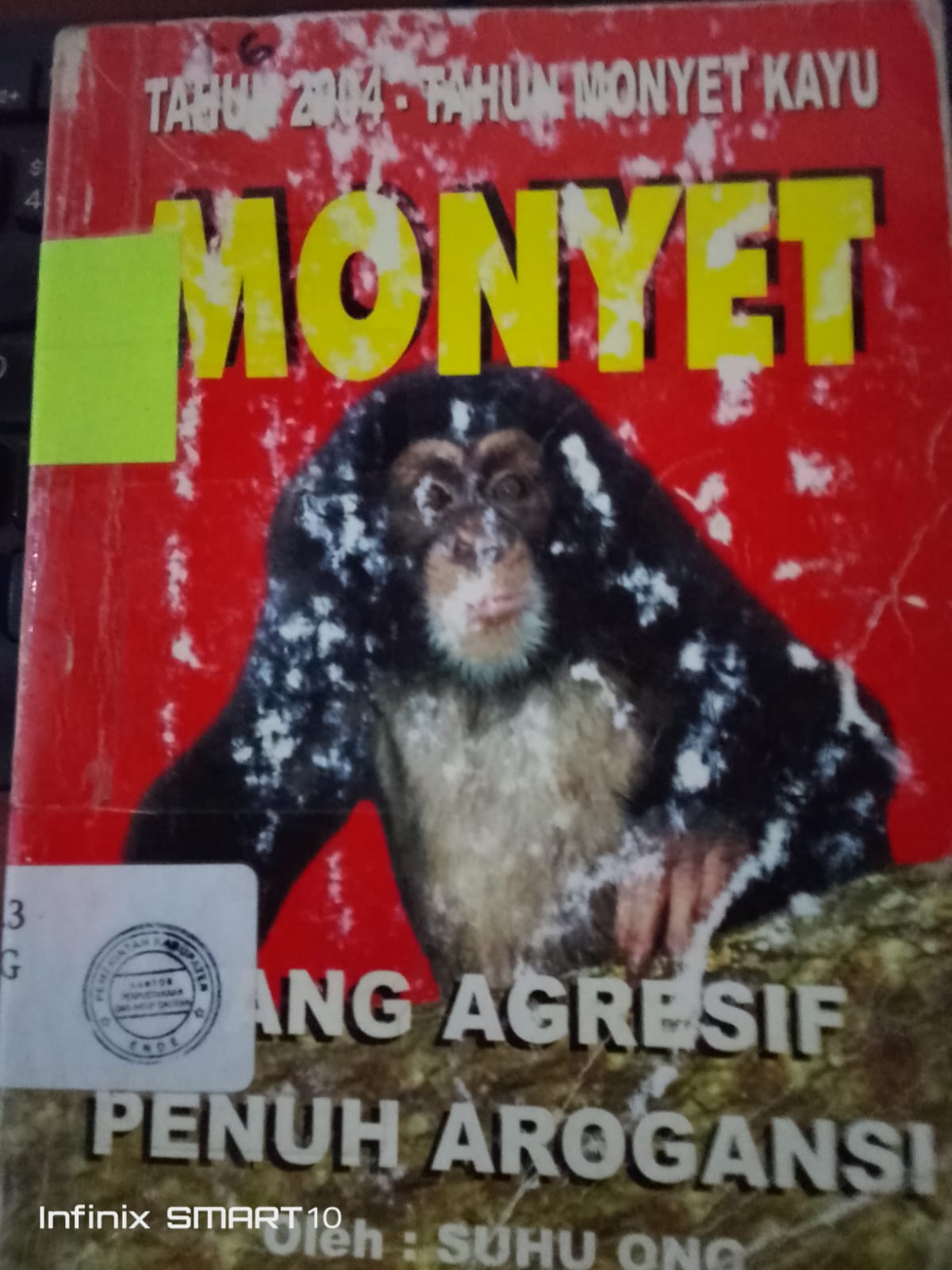 Cover Monyet :Susu Ong
