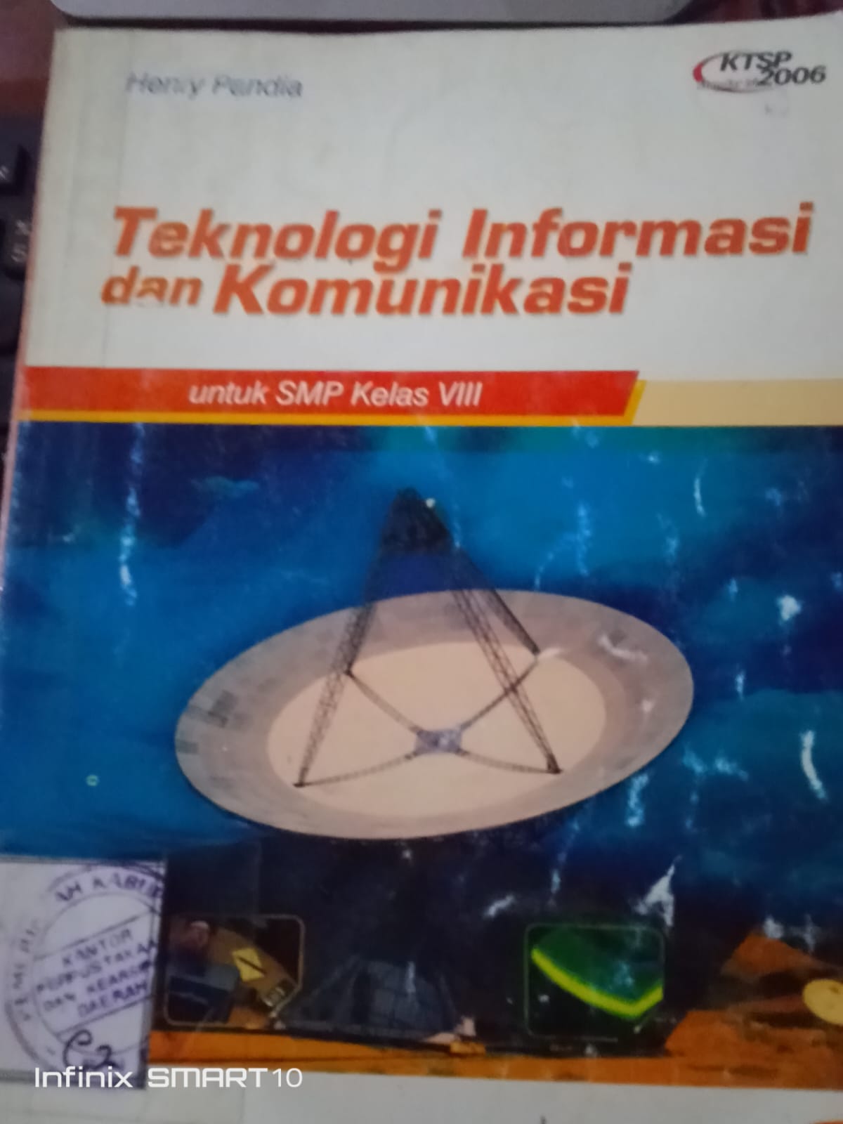 Cover Teknologi Informasi Dan Komunikasi :Henry Pandia