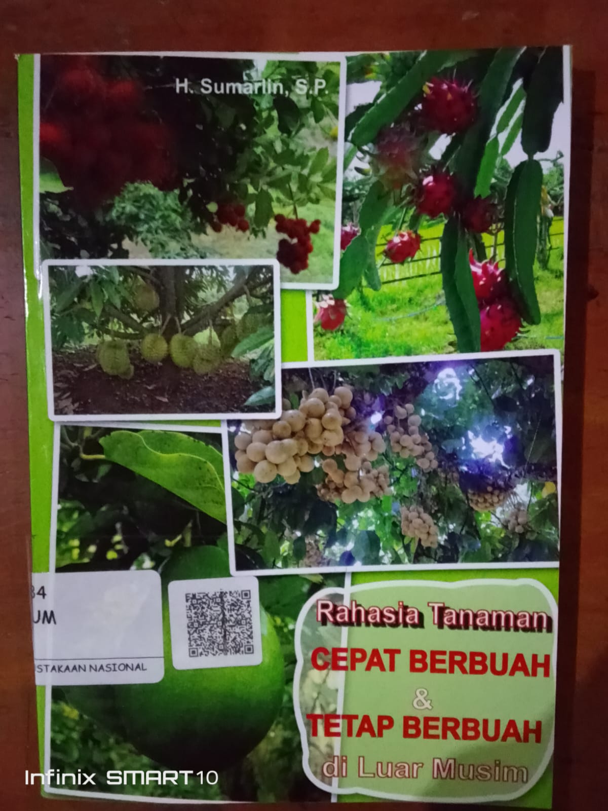 Cover Rahasia Tanaman Cepat Berbuah / H . Sumarlin