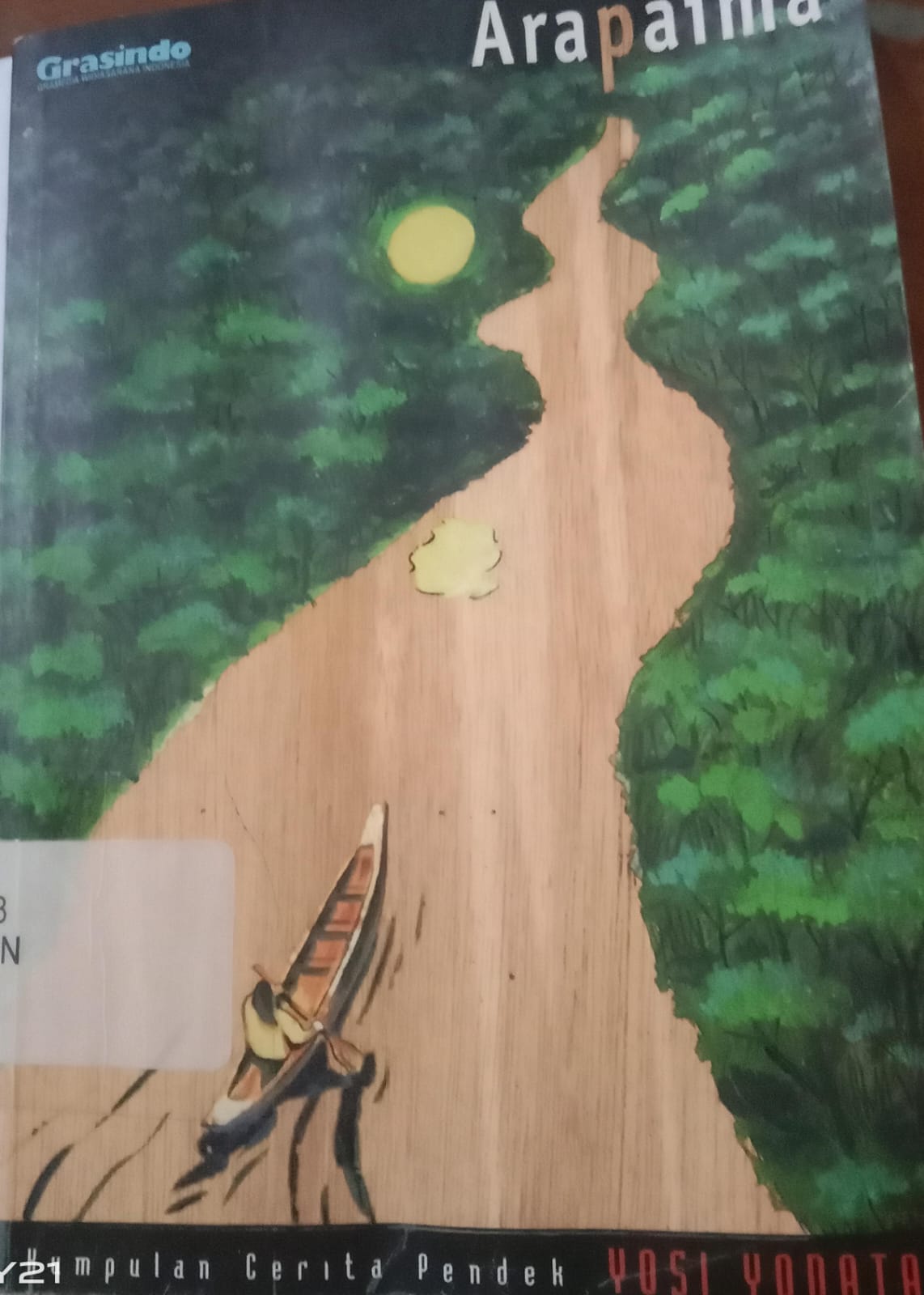 Cover Arapaima Kumpulan Cerita Pendek / S Yosi Yonata