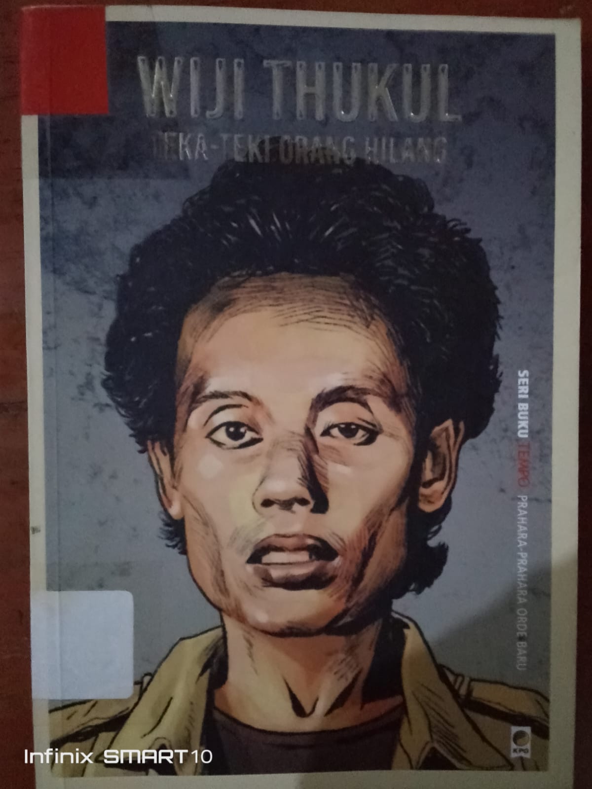 Cover Wiji Thukul Teka-Teki Orang Hilang / Seno Joko Suyono