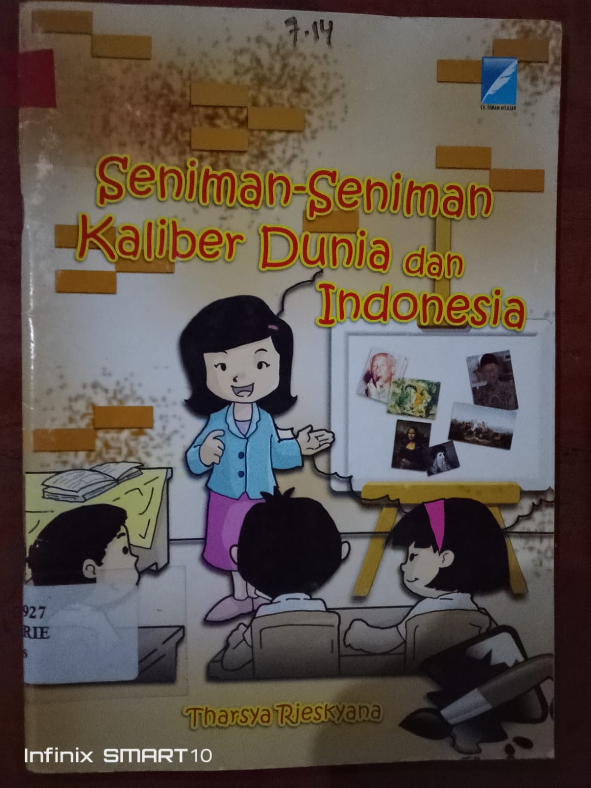 Cover Senima-Seniman Kaliber Dunia Dan Indonesia / Tharsya Rieskyana