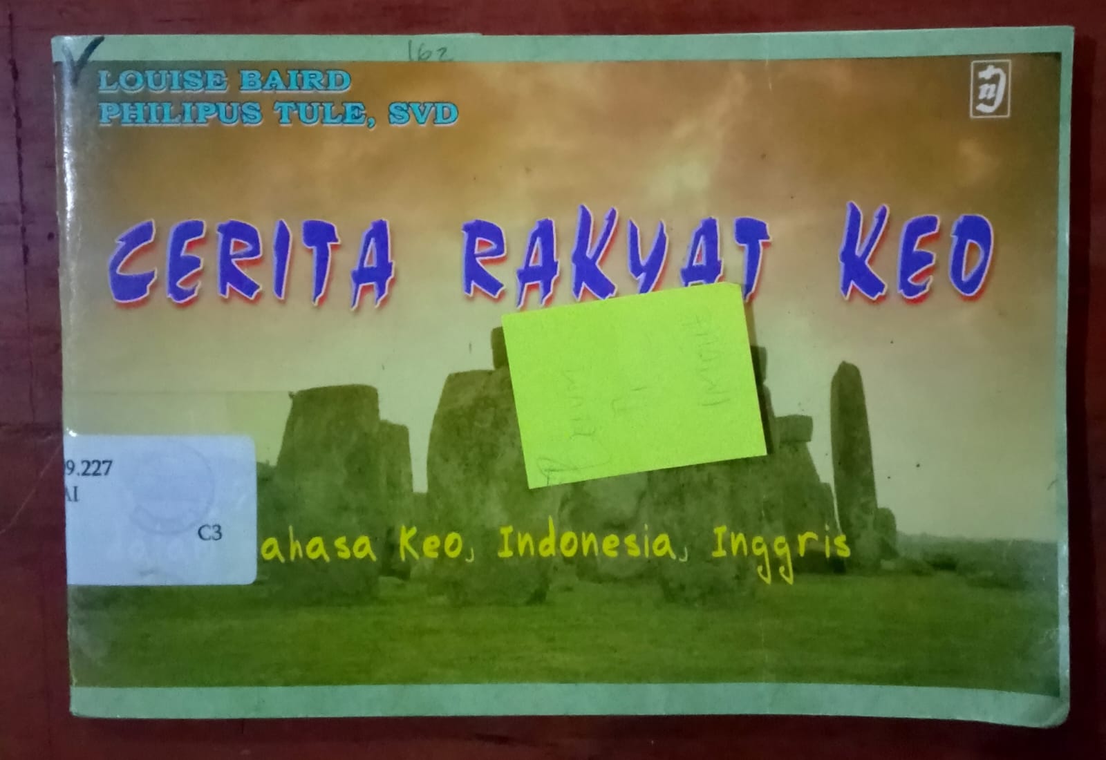 Cover Cerita Rakyat Keo / Louise Baird