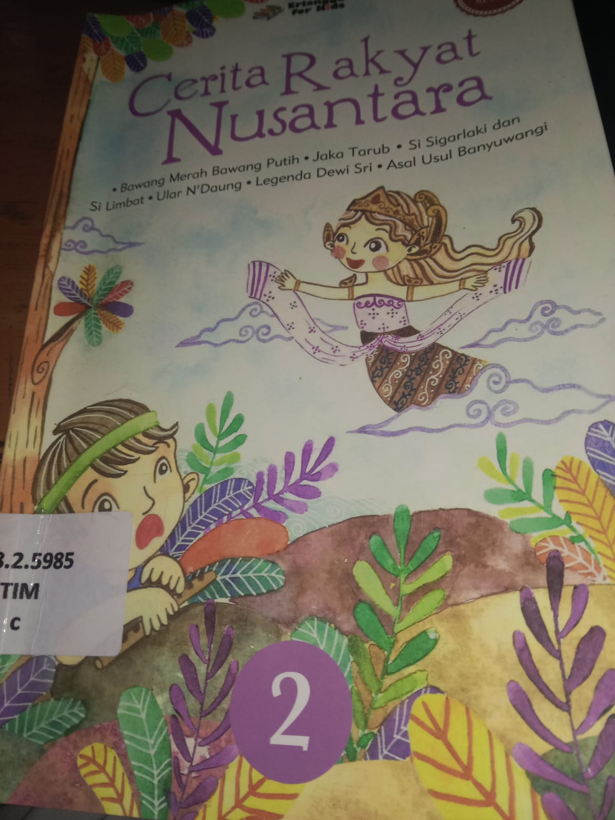 Cover Cerita Rakyat Nusantara / Erlangga
