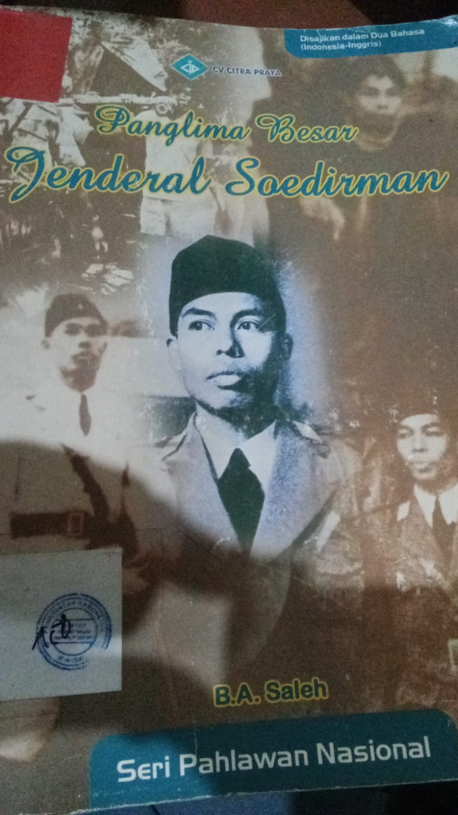 Cover Panglima Besar Jenderal Soedirman / Saleh