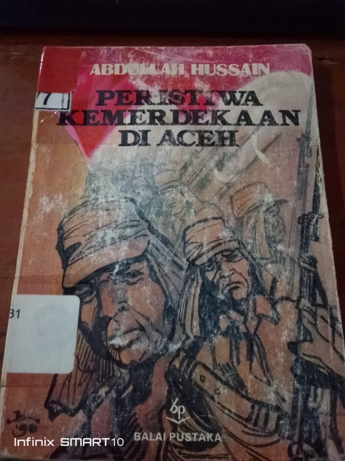 Cover Perstiwa Kemerdekaan Di Aceh / Abdullah Hussain