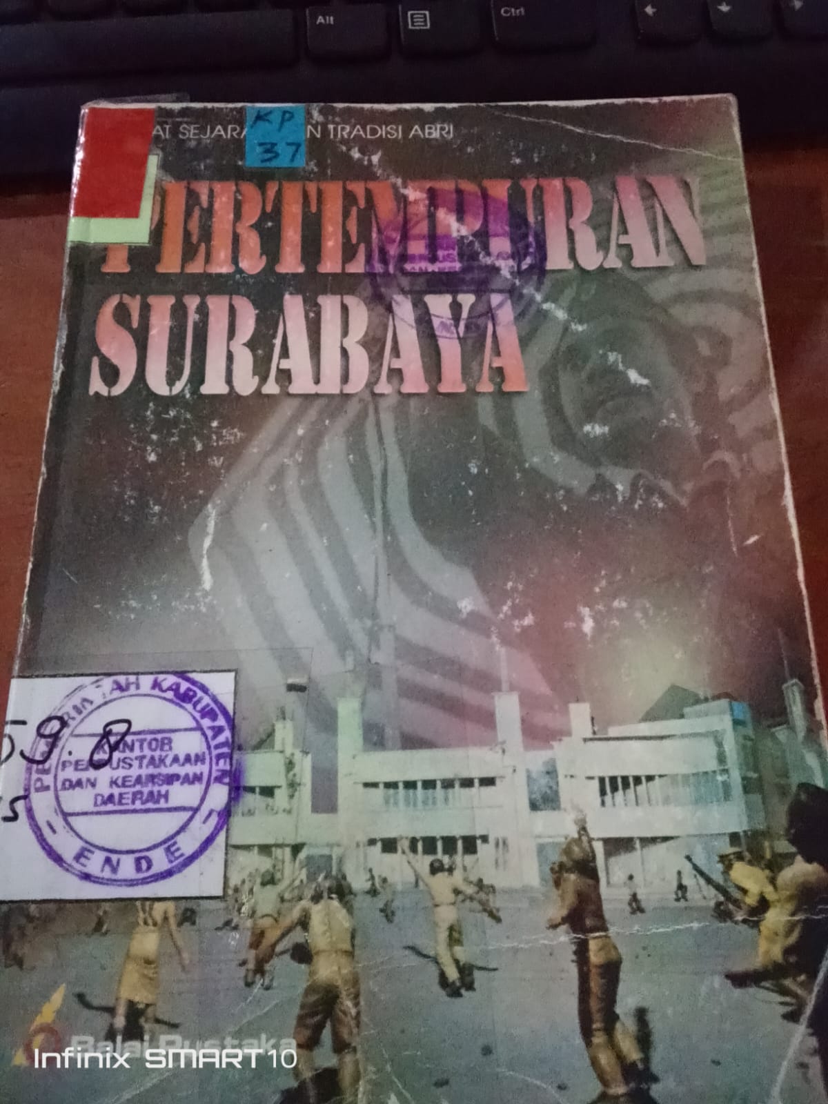 Cover Pertempuaran Surabaya / Pusat Sejarah