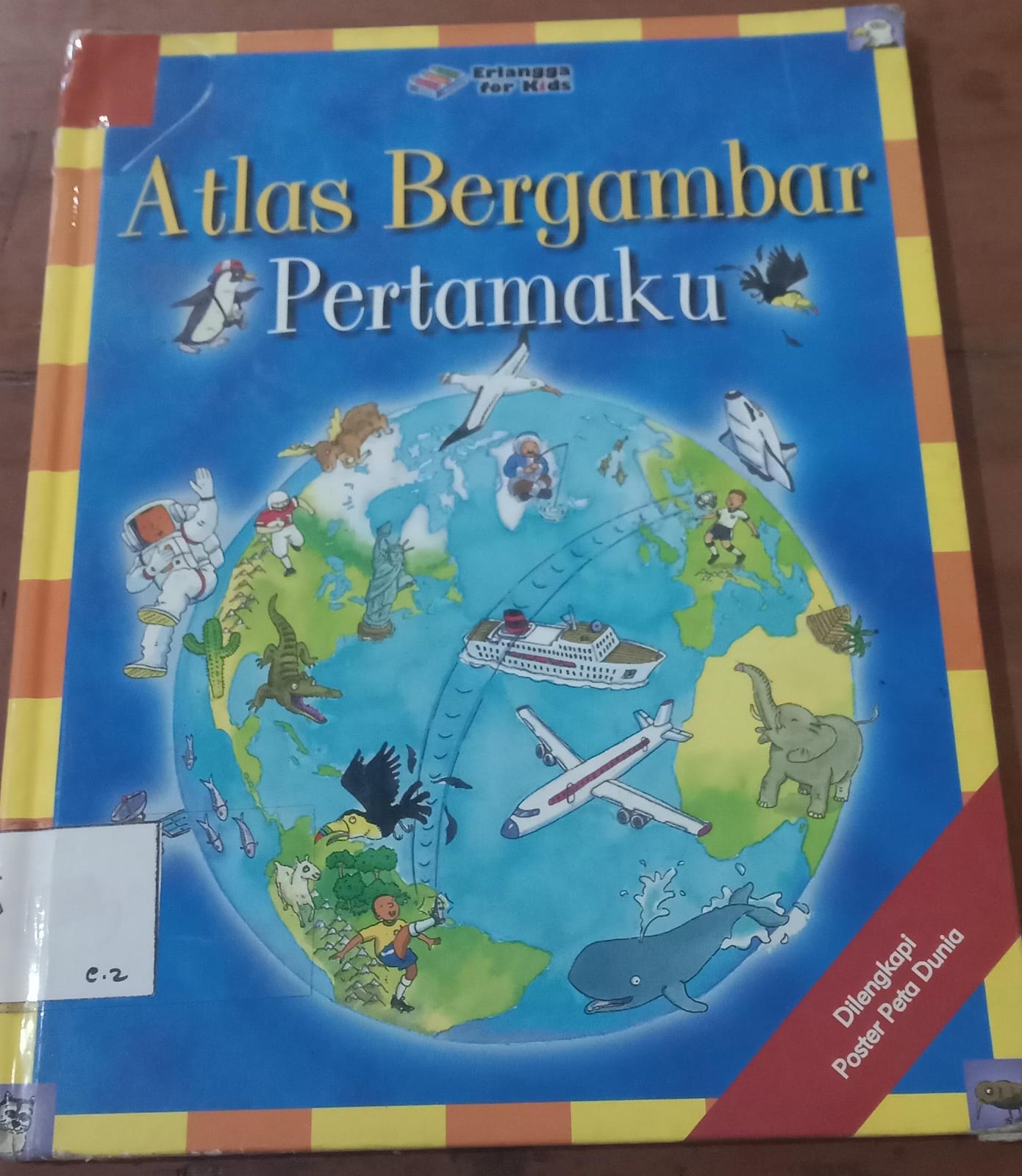 Cover Atlas Bergambar Pertamaku / Chancellor, Deborah