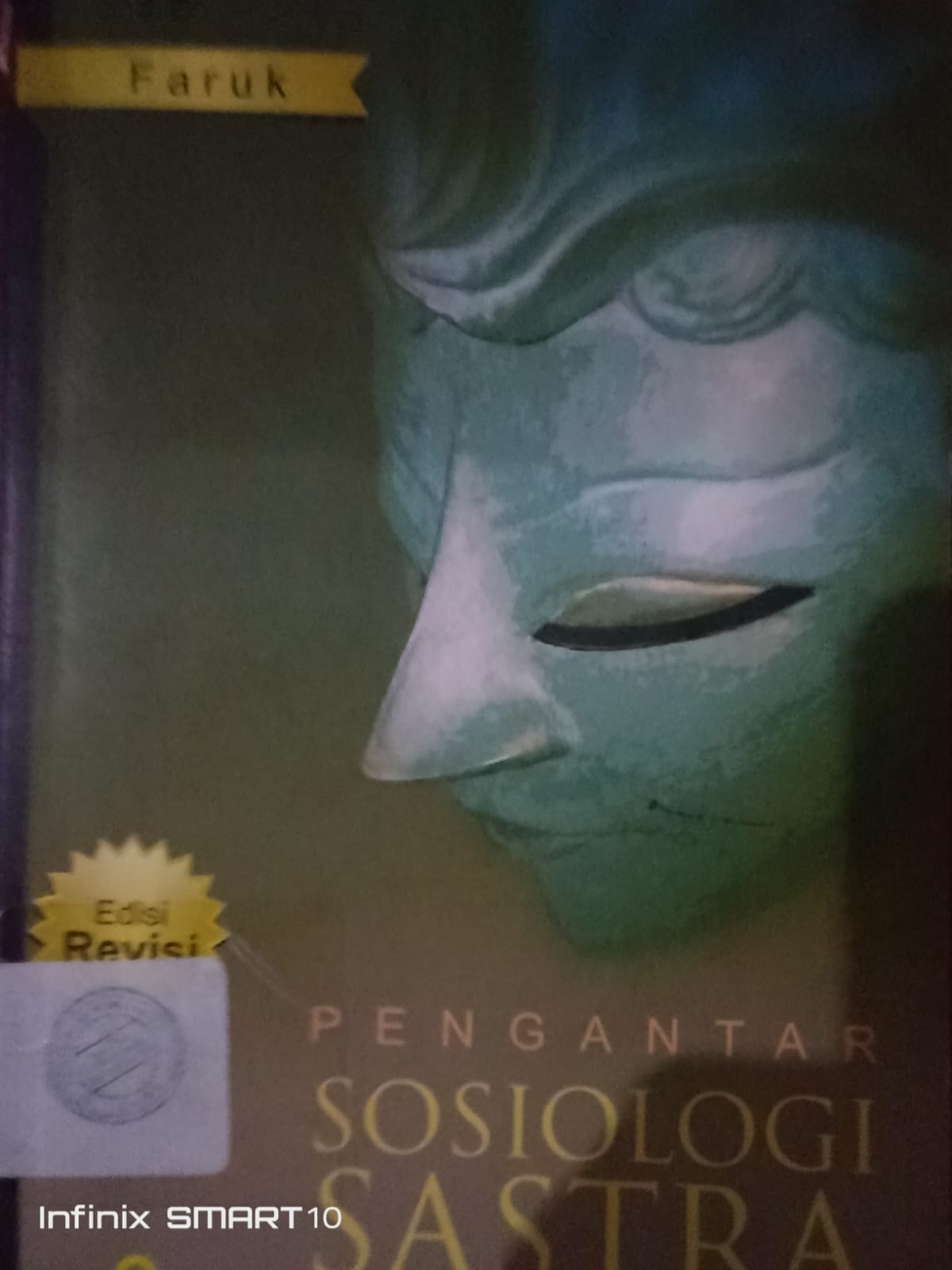 Cover Pengantar Sosiologi Sastra / Faruk