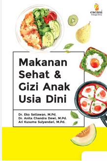 Cover Makanan Sehat Dan Gizi Anak Usia Dini / Setiawan Eko