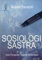 Cover Sosoilogi Sastra / Ropert Escarpit