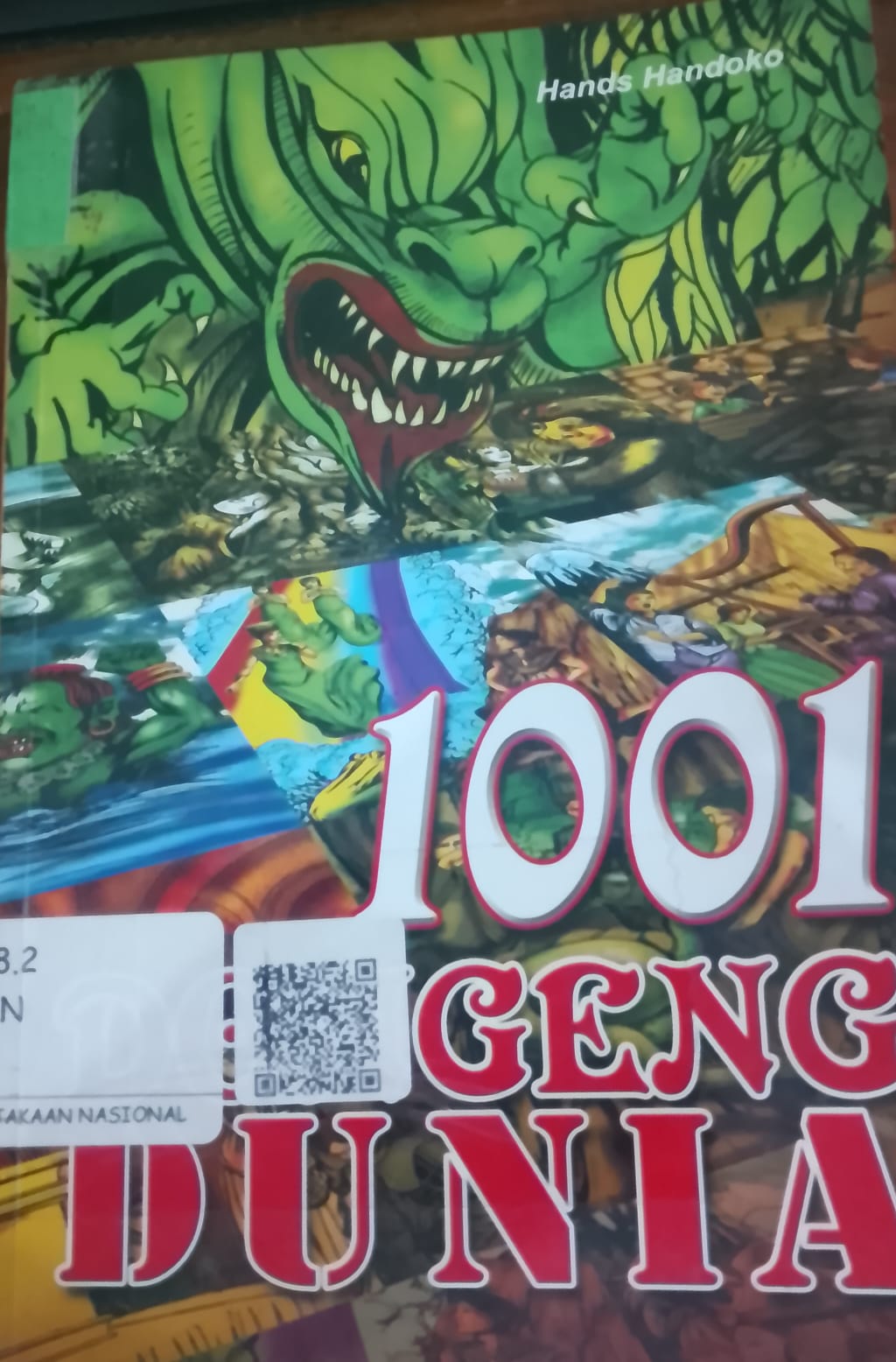 Cover 1001 Dongeng Dunia / Hands  Handoko