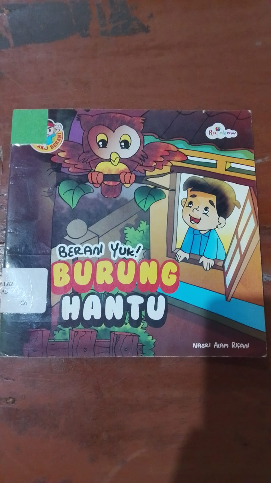 Cover Berani Yuk! Burung Hantu / Rifani Nesri Alam