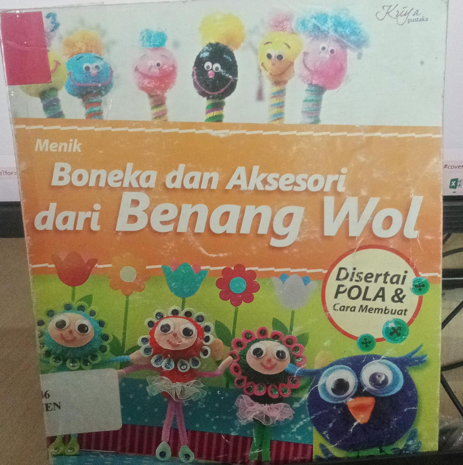 Cover Boneka Dan Aksesoris Dari Benang Wol