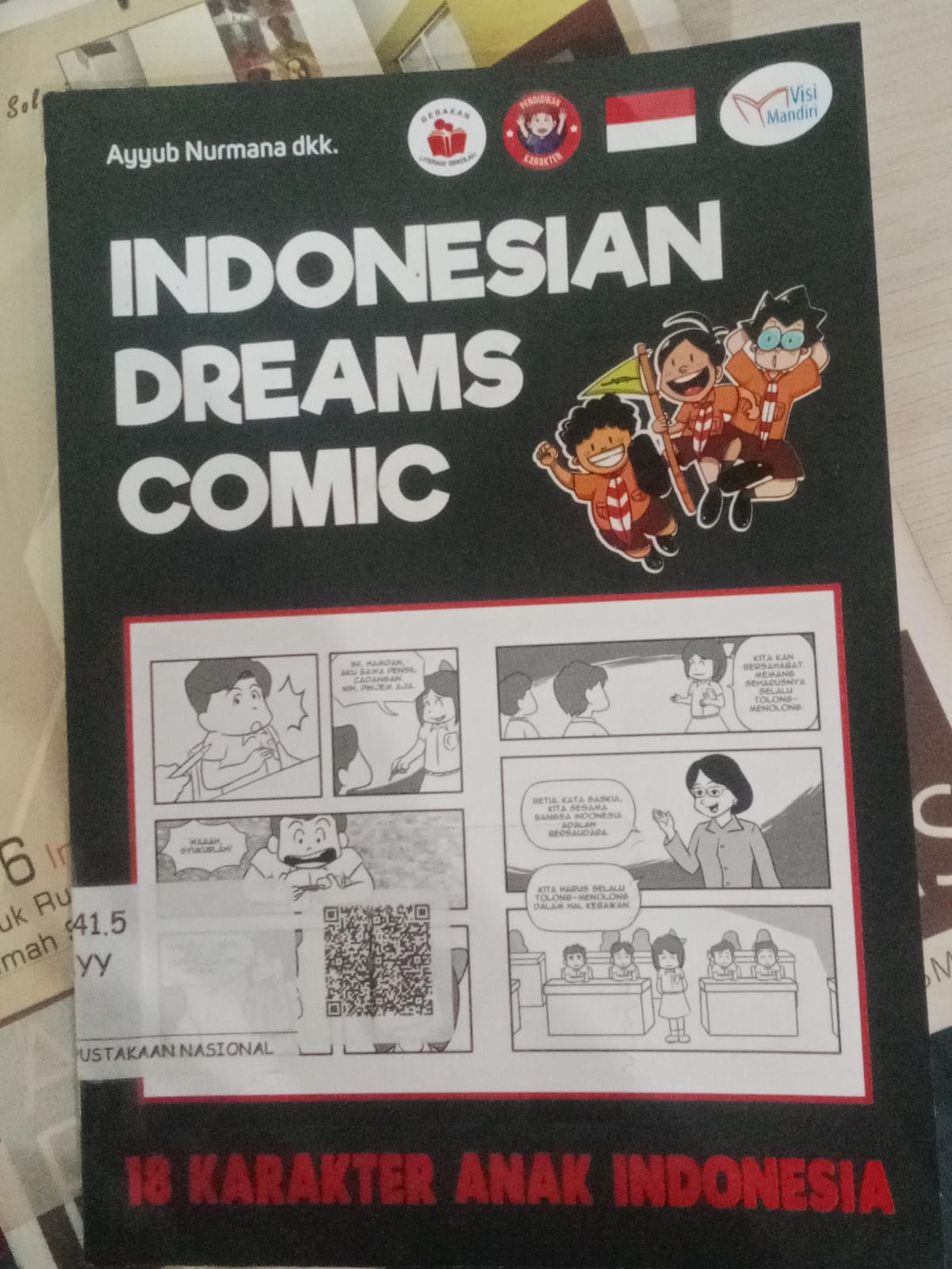 Cover Indonesian Dreams Comic / Nurmana, Ayyub