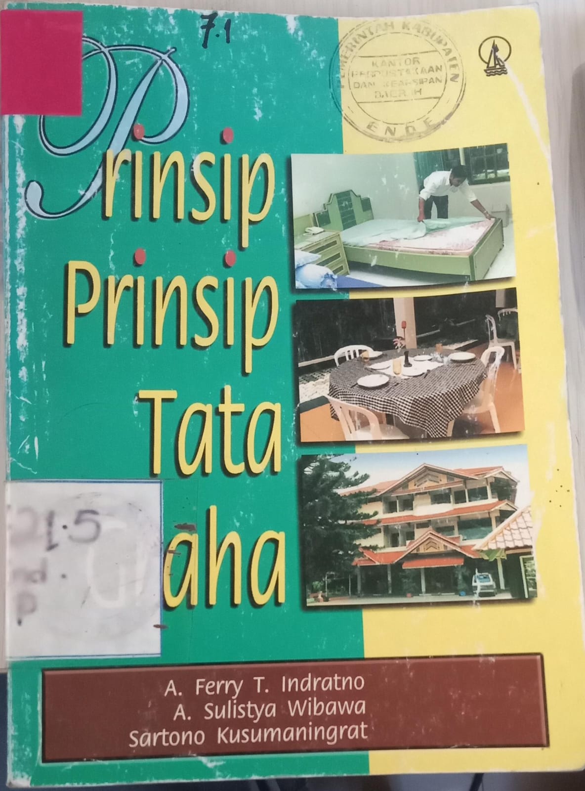 Cover Prinsip-Prinsip Tata Graha / Fery, Indratno
