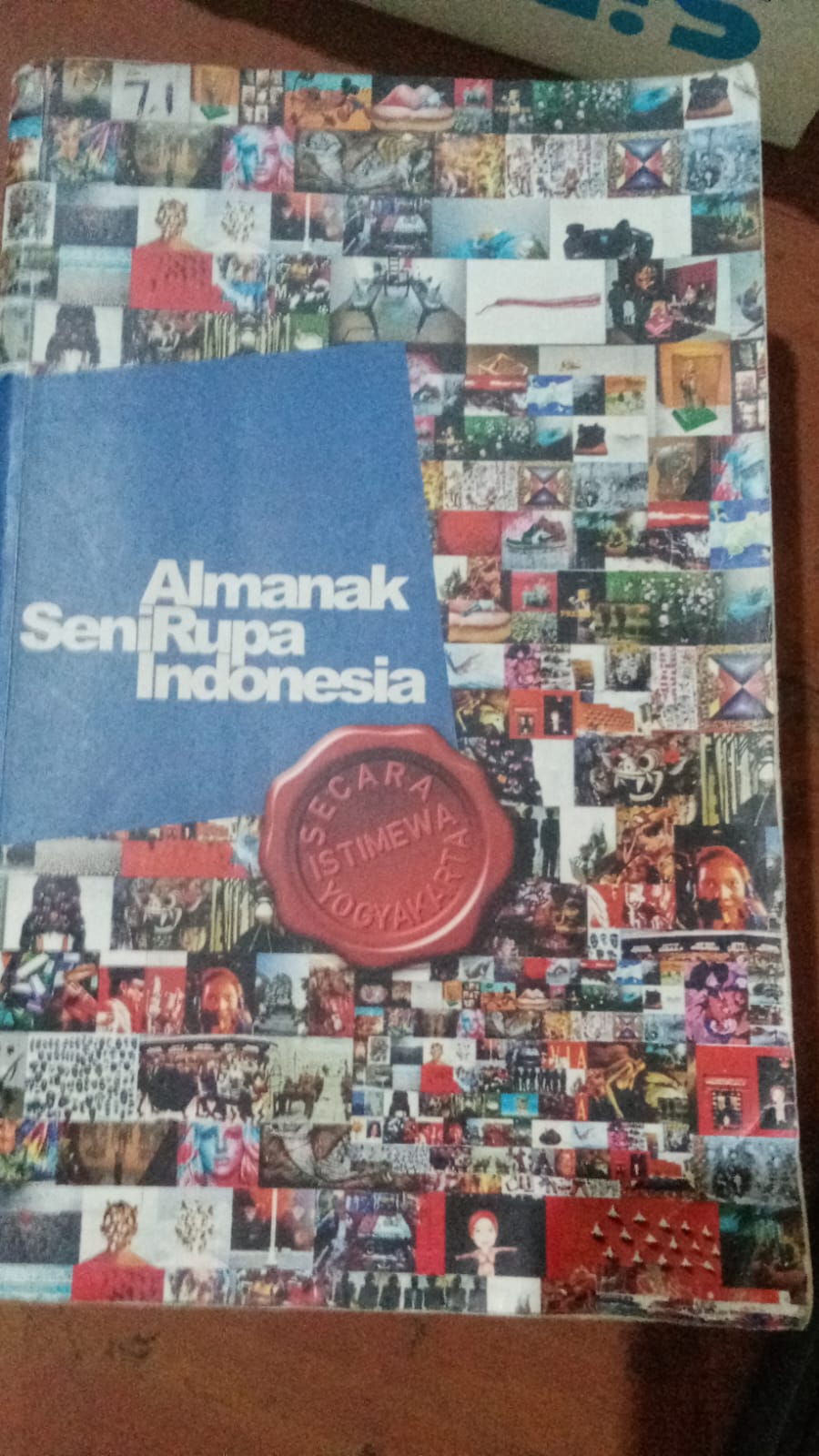 Cover Almanak Senirupa  Indonesia
