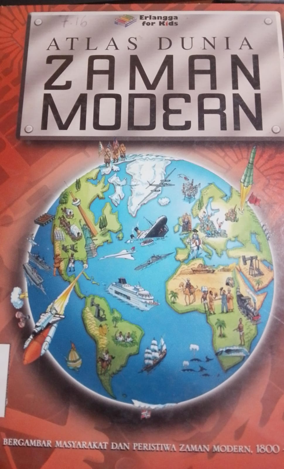 Cover Atlas Dunia Zaman Moderen / Simon Adams