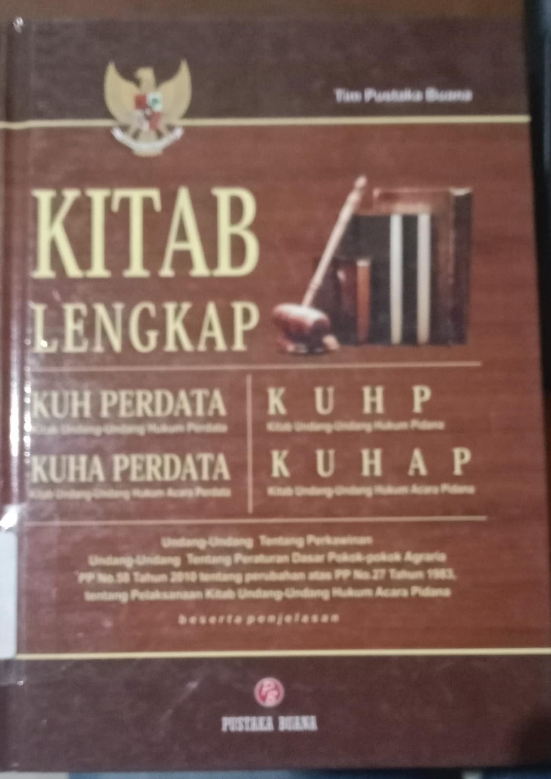 Cover Kitab Lengkap / Harjono