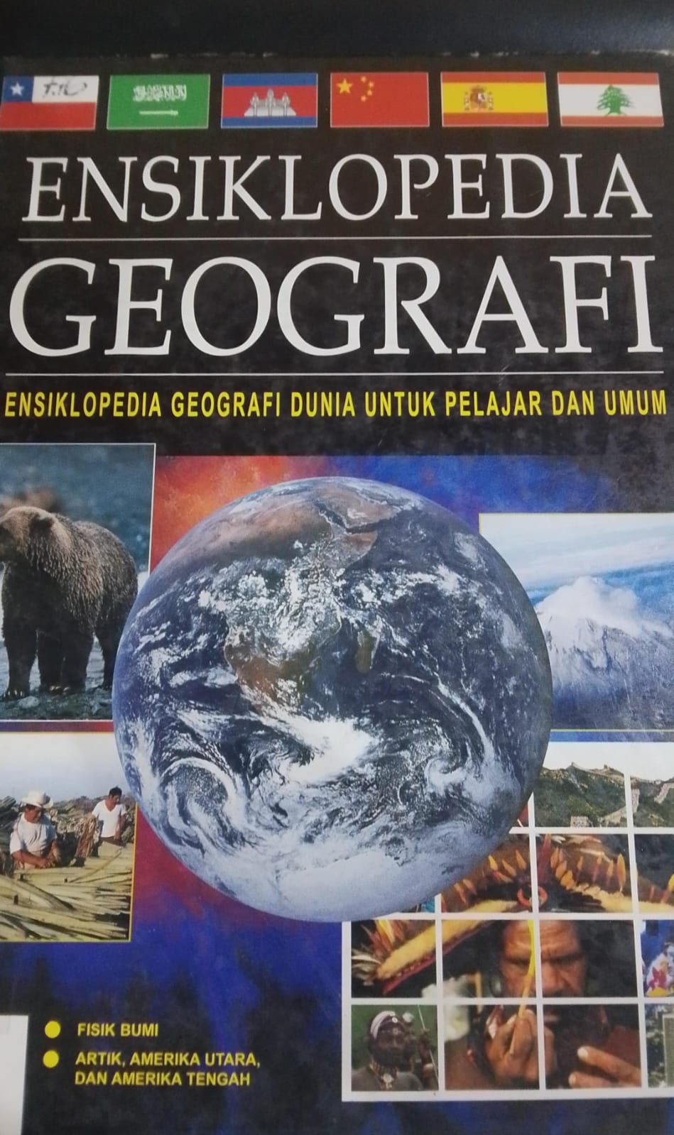 Cover Ensiklopedia Geografi / Paula Borton