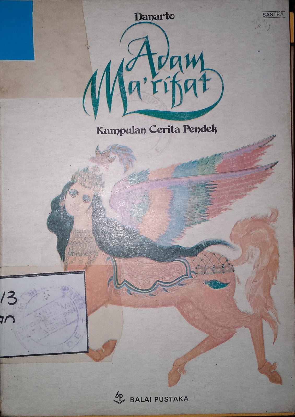 Cover Adam Ma'rifat / Danarto