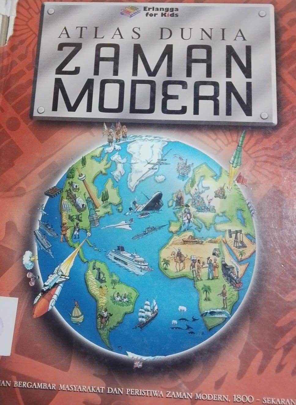 Cover Atlas Dunia Zaman Moderen / Simon Adams