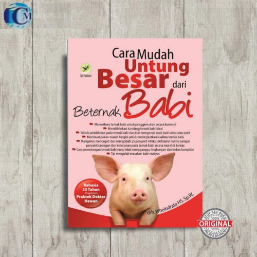 Cover Cara mudah untung besar dari beternak babi : / Wheindrata