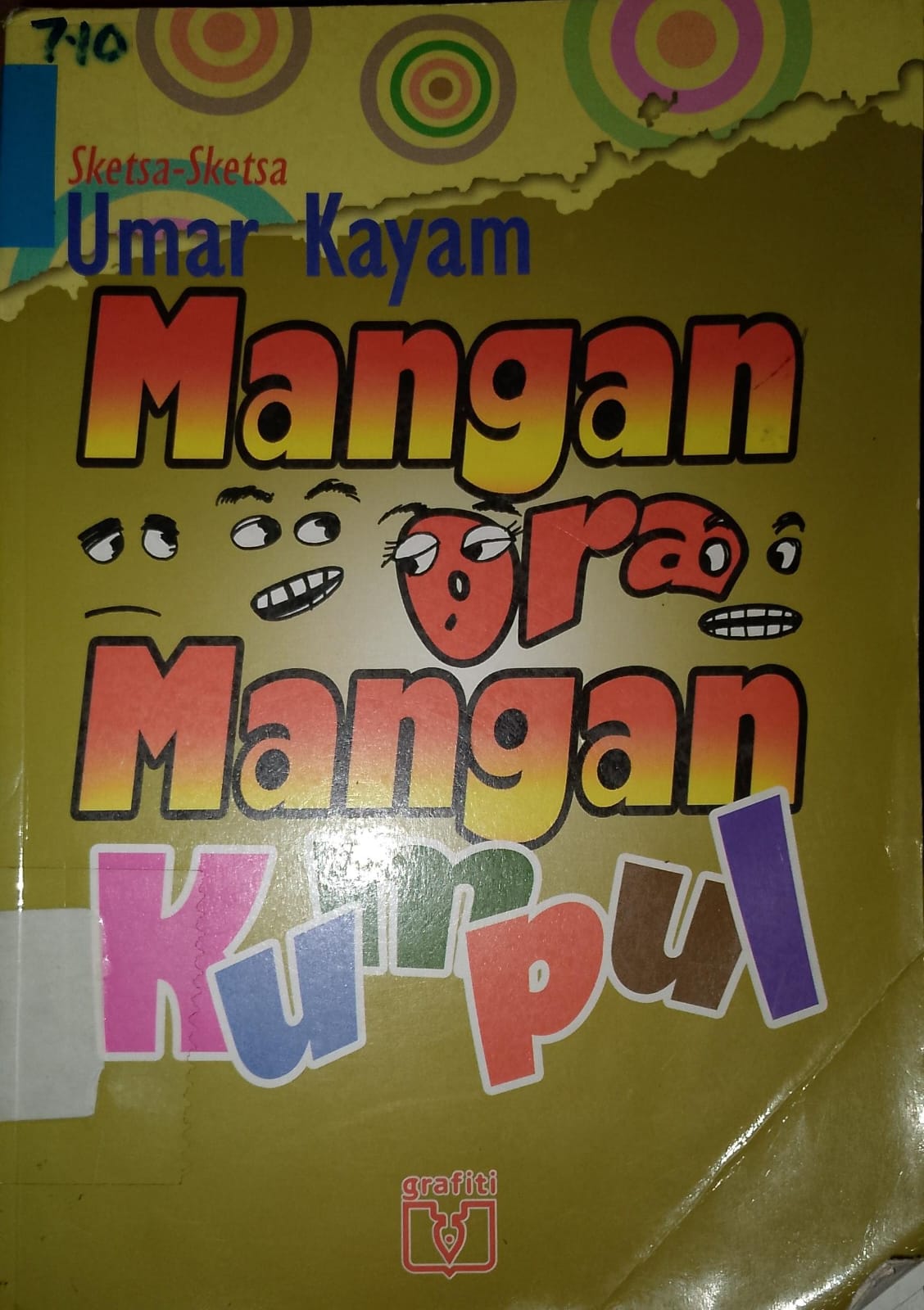 Cover Mangan ora mangan kumpul / Umar,  Kayam