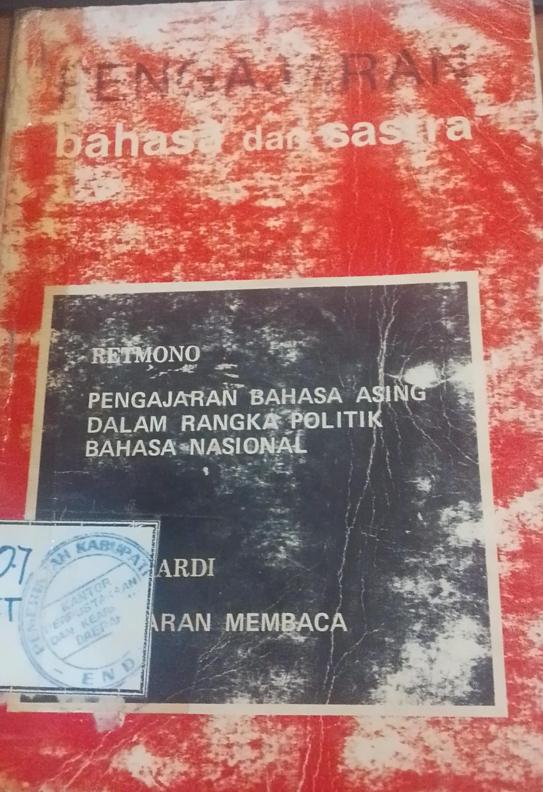 Cover Pengajaran Bahasa Dan Sastra