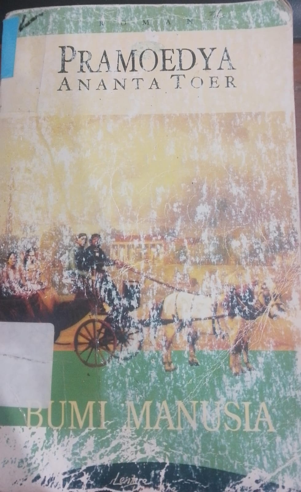 Cover Pramoedya Anantan Toer