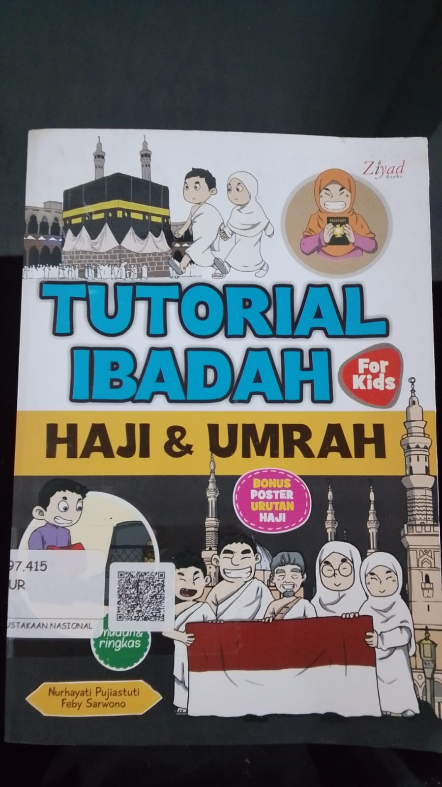Cover Toturial Ibadah Haji Dan Umrah / Pujiastuti Nurhayati