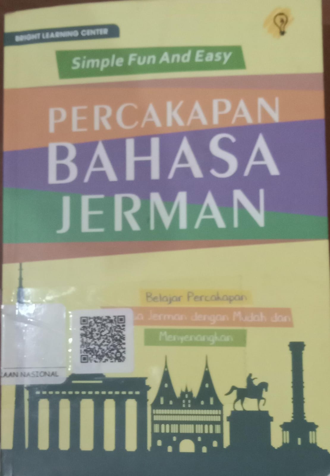Cover Simpel fun and esay percakapan bahasa jerman / Bright learing canter